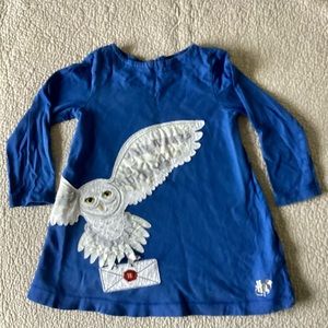 Mini Biden Hedwig Owl Harry Potter Dress size 2 3 2T 3T